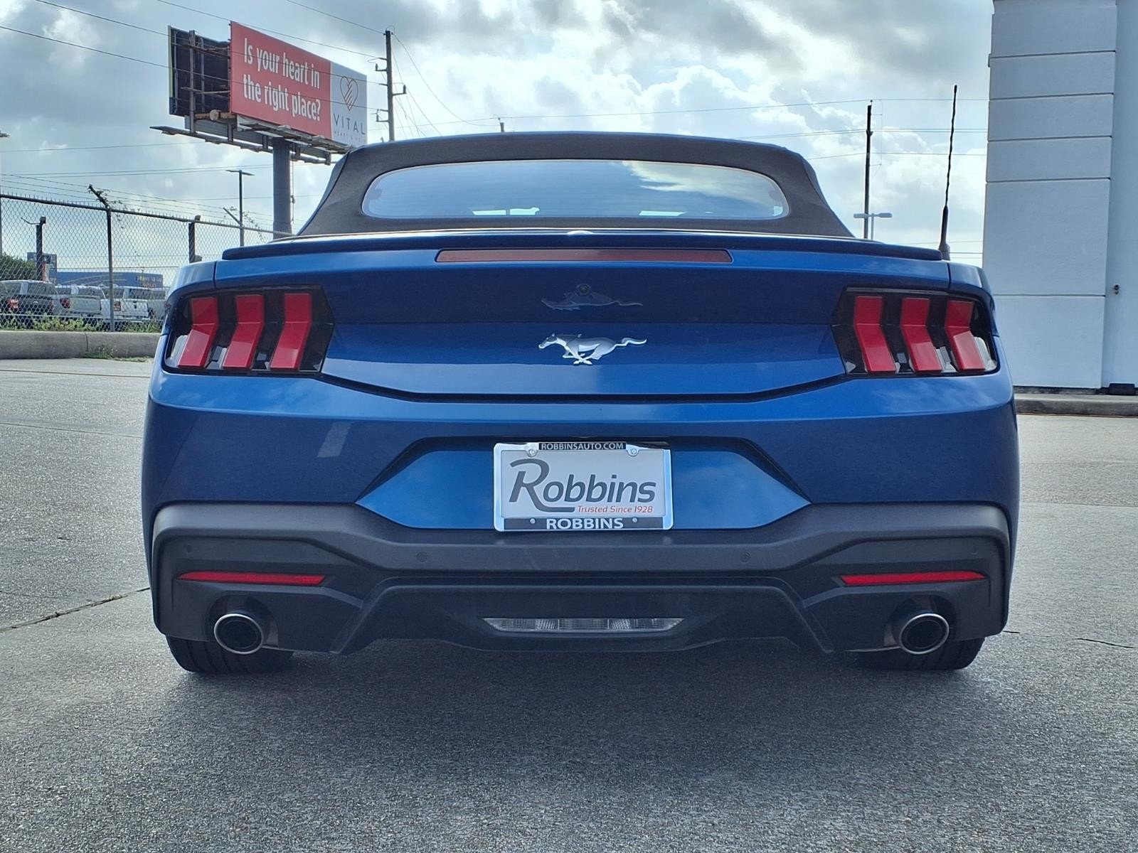 2024 Ford Mustang EcoBoost Blue at Davis Chevrolet