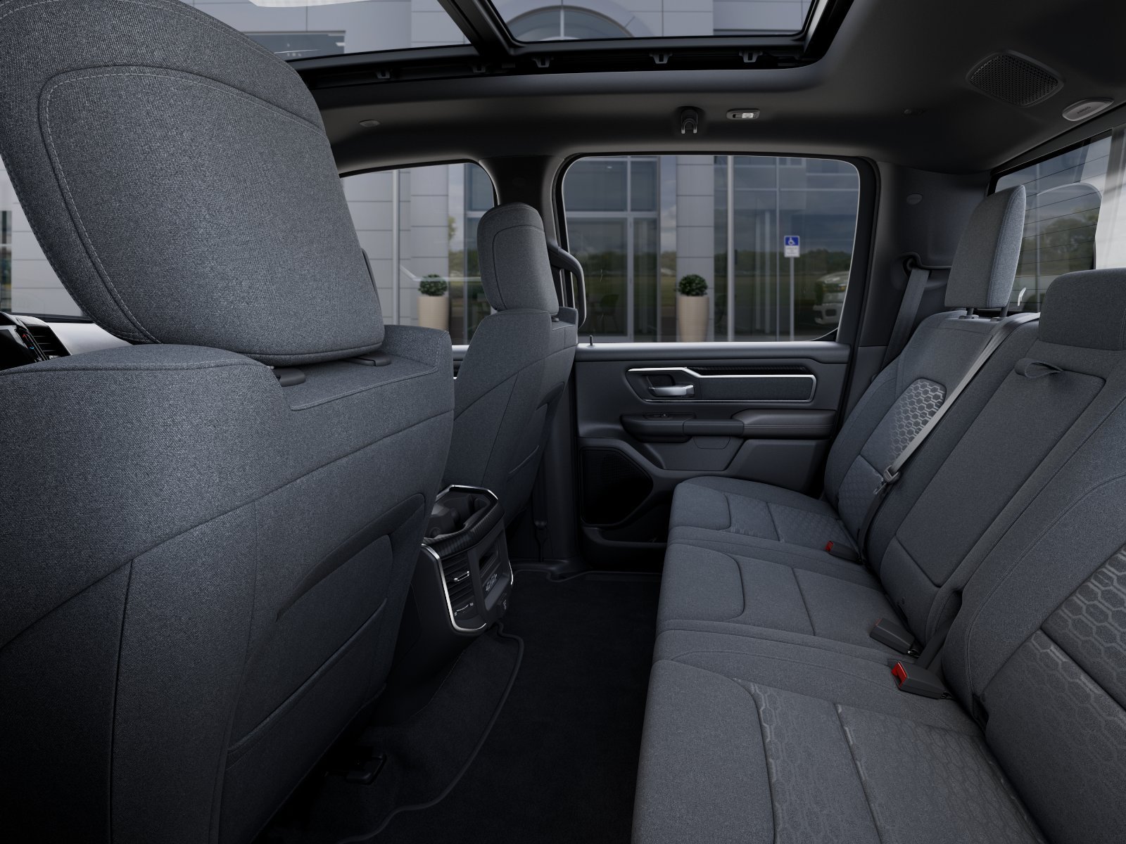 New 2026 Granite Crystal Metallic Clear-Coat Exterior Paint RAM Big Horn/Lone Star image 49