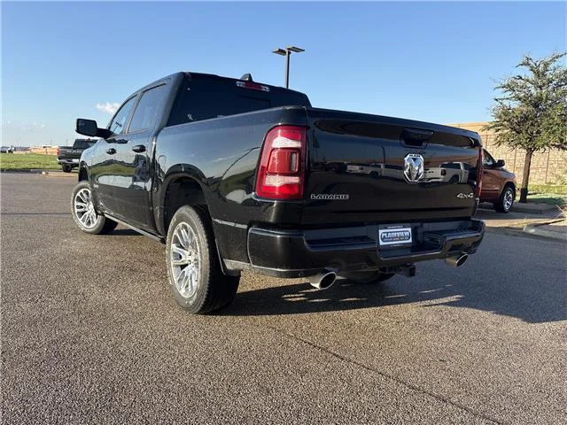 Used 2024 Diamond Black Crystal Pearlcoat RAM Laramie 4x4 Crew Cab 144.5 in. WB image 5