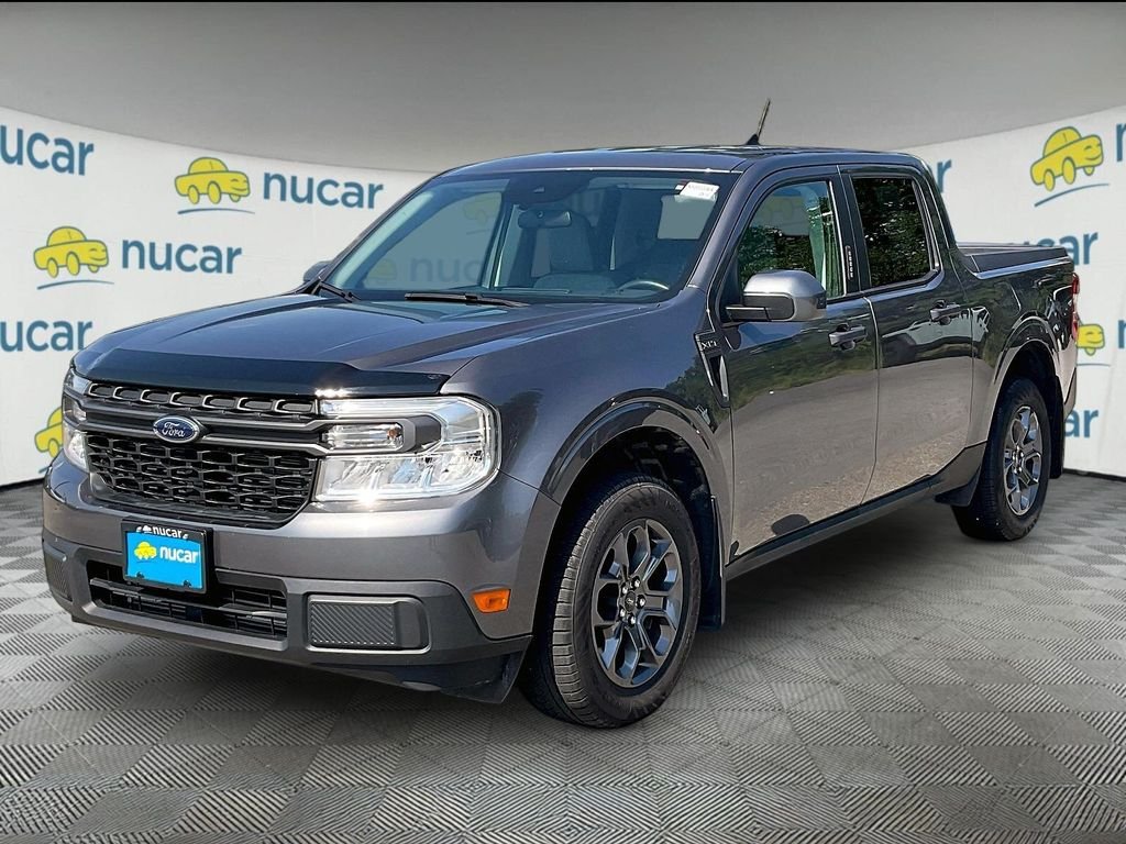 Used 2022 Carbonized Gray Metallic Ford XLT image 3