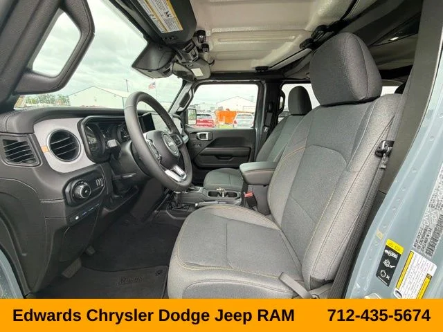 Certified Used 2025 Gray Jeep Sahara 4xe image 13