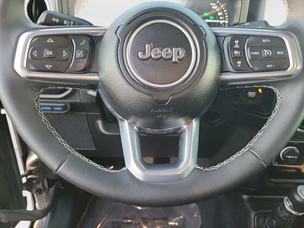 Certified Used 2025 Gray Jeep Sahara 4xe image 25