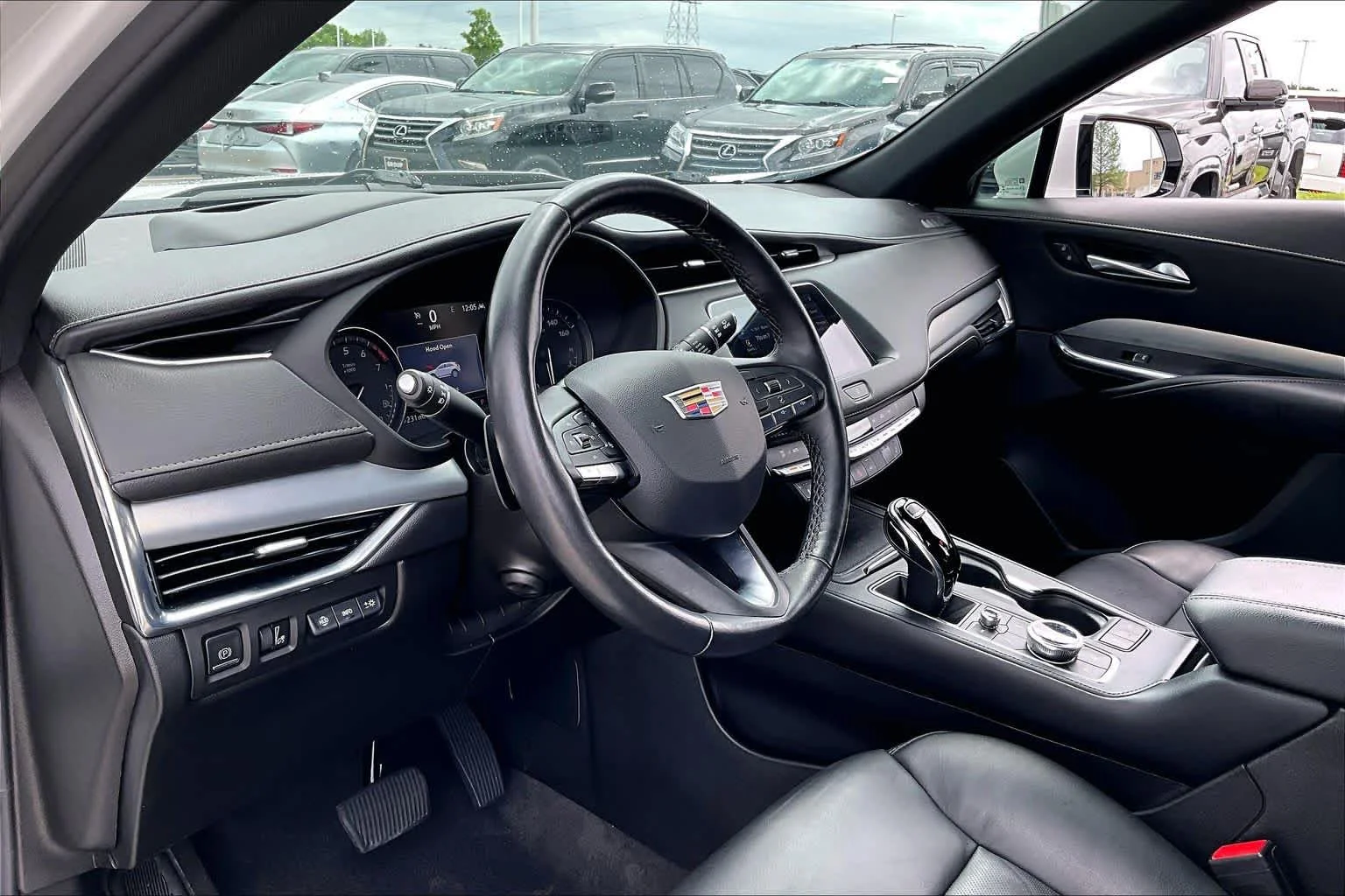 Used 2023 Crystal White Tricoat Cadillac FWD Premium Luxury image 16