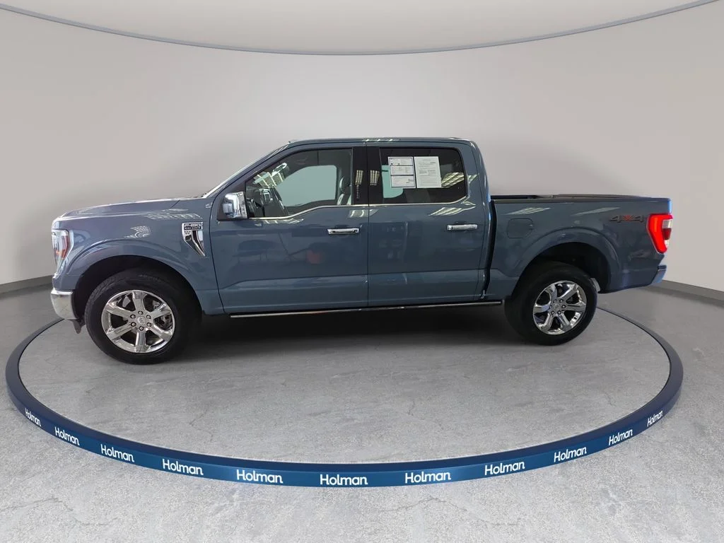 Used 2023 Azure Gray Metallic Ford King Ranch image 8