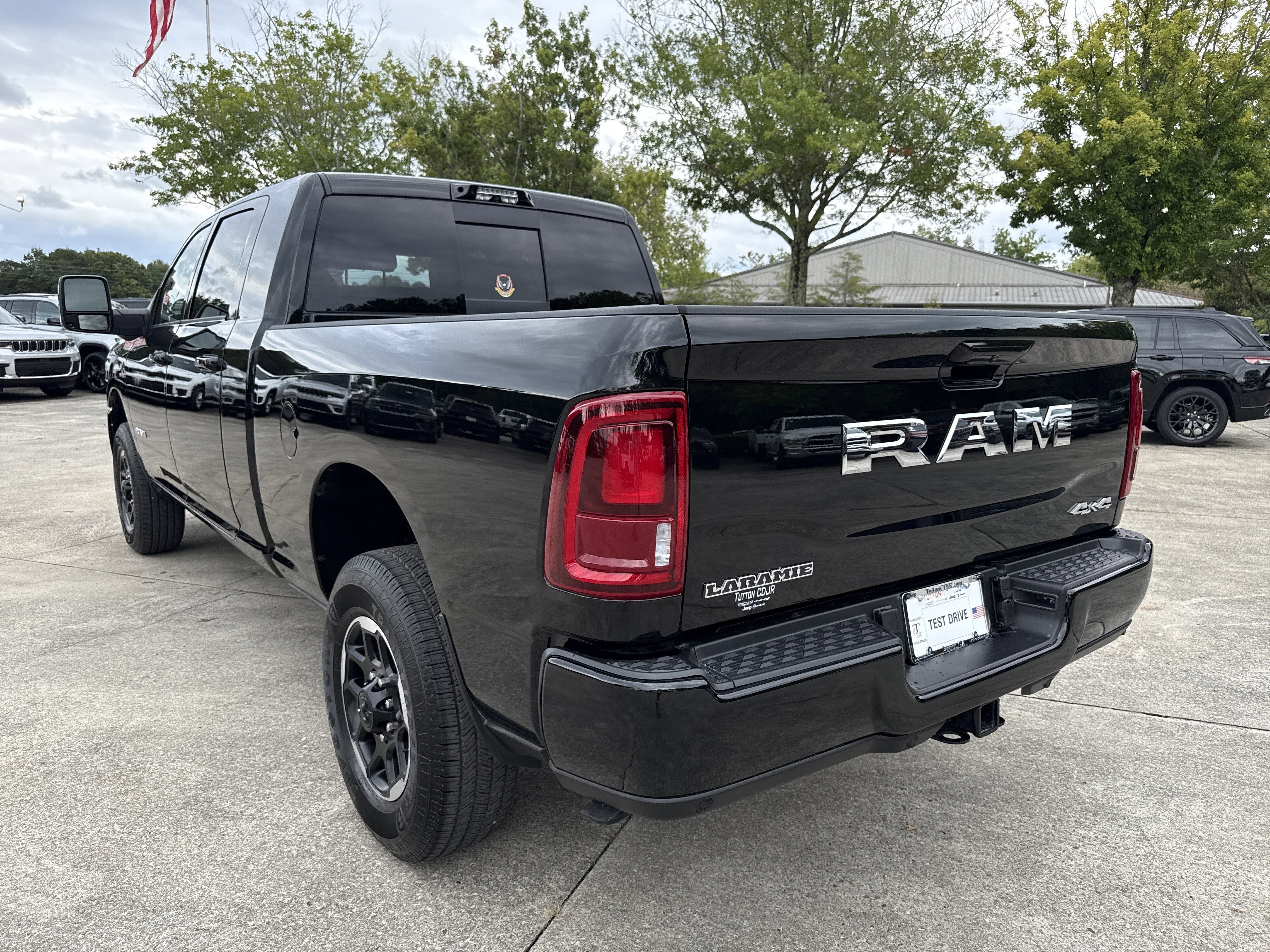 New 2026 Diamond Black Crystal Pearlcoat RAM Laramie image 5