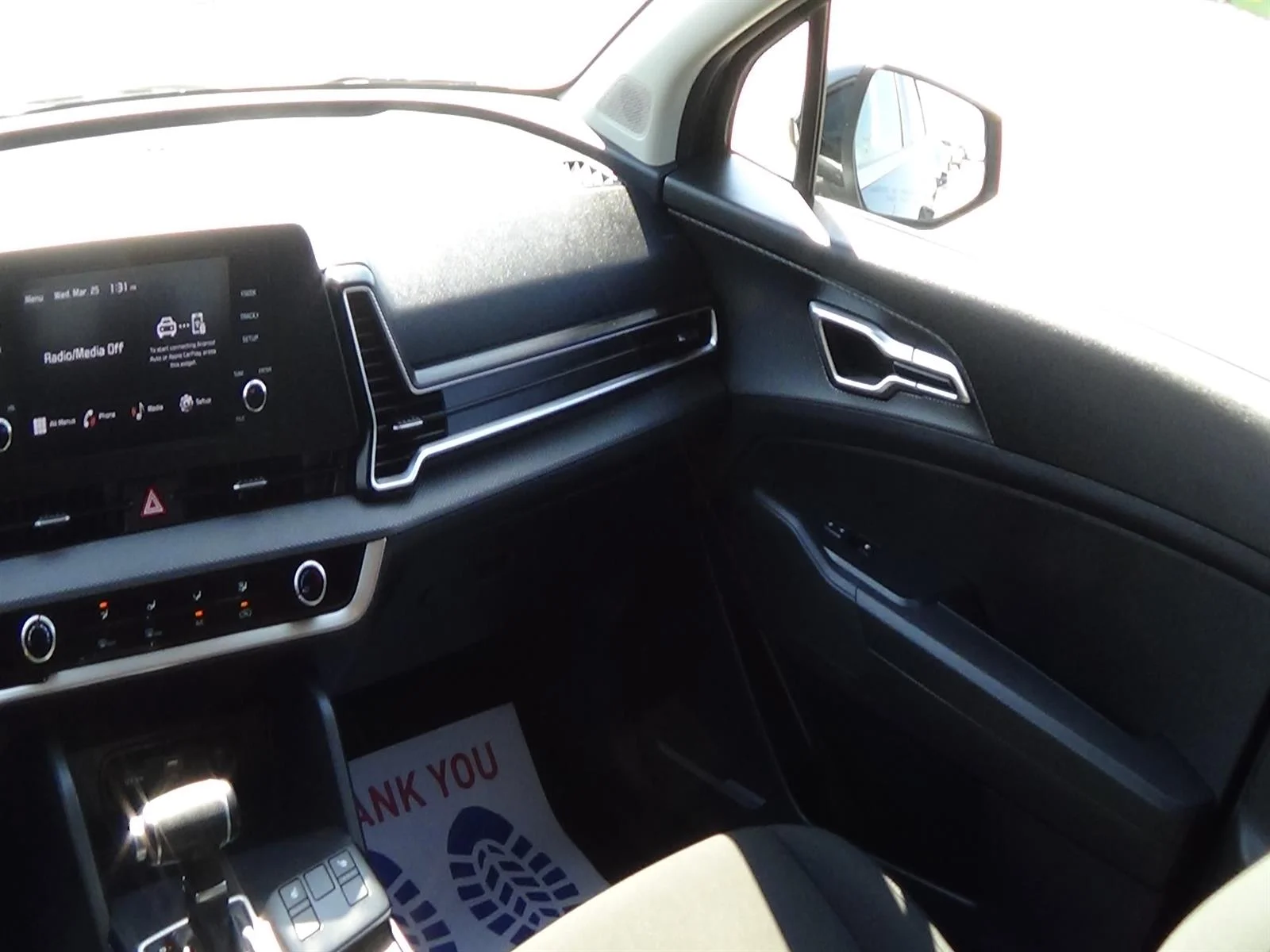 Used 2025 Ebony Black (eb) Kia LX image 14