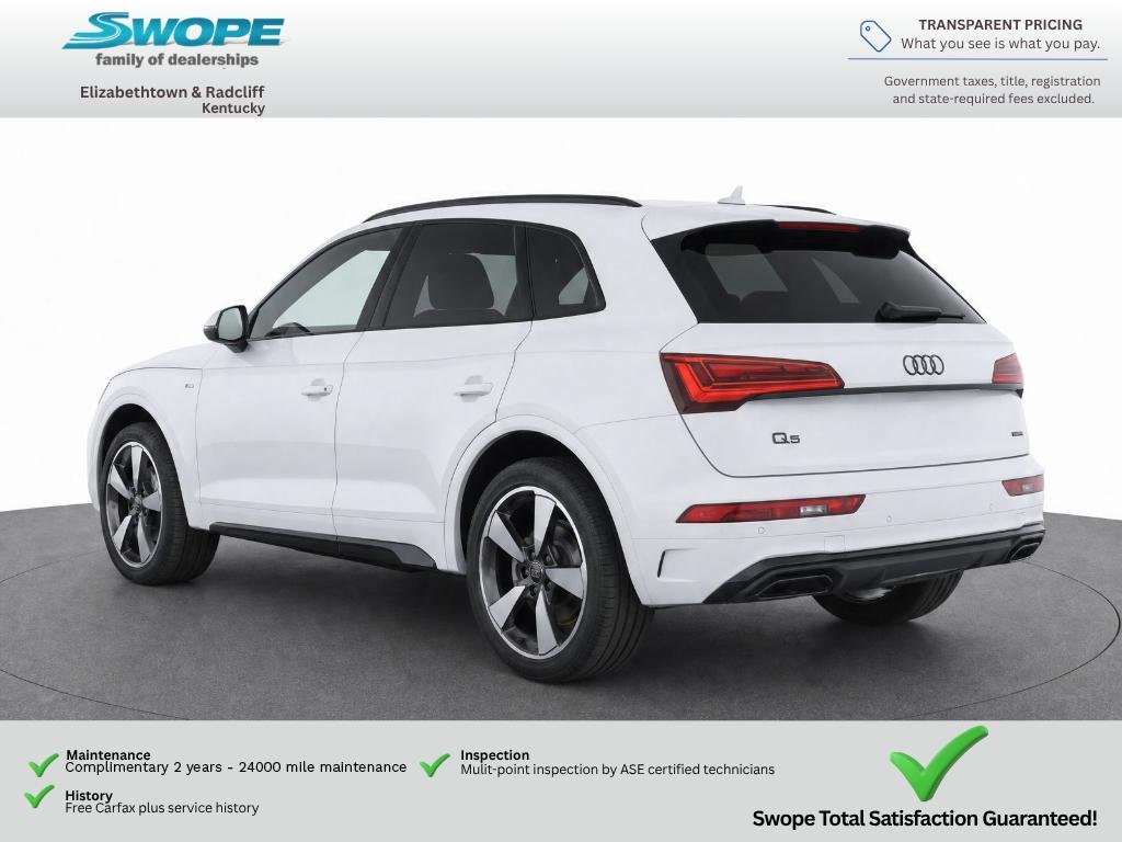 Used 2023 Glacier White Metallic Audi S line Premium Plus image 3