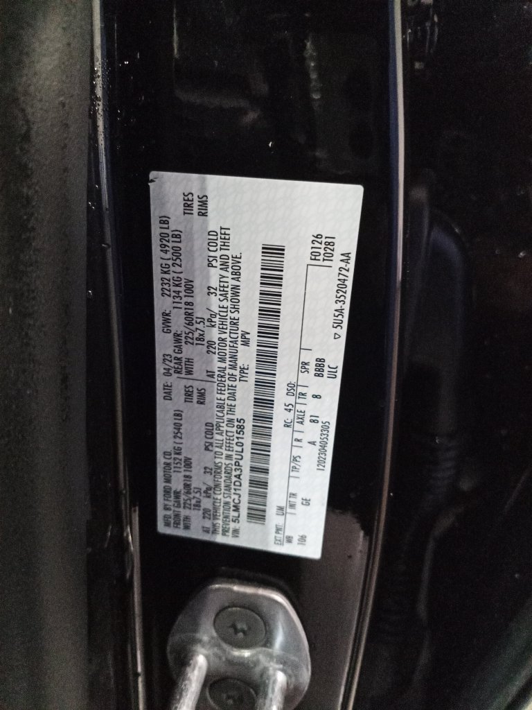 Used 2023 Black Lincoln Standard image 27