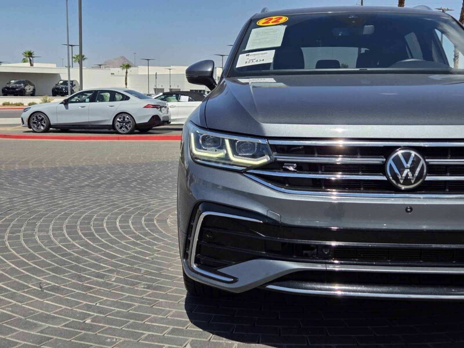 Used 2022 GRAY Volkswagen SEL R-Line image 10