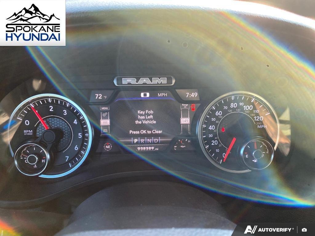 Used 2023 Hydro Blue Pearlcoat Ram Big Horn image 18