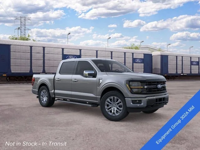 New 2026 Carbonized Gray Metallic Ford XLT image 7