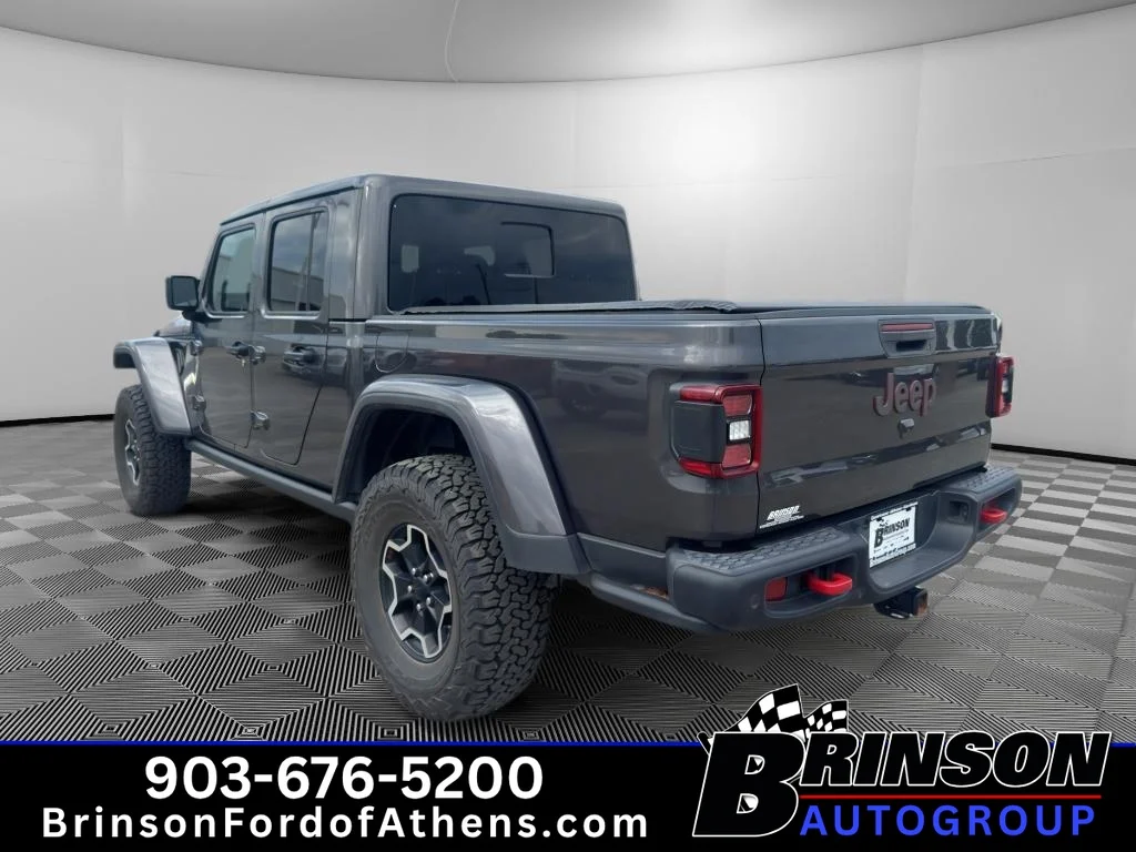 Used 2020 Granite Crystal Metallic Clearcoat Jeep Rubicon image 7