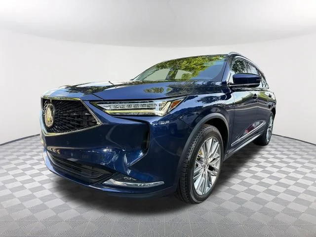 Used 2022 Blue Acura Advance Package image 1