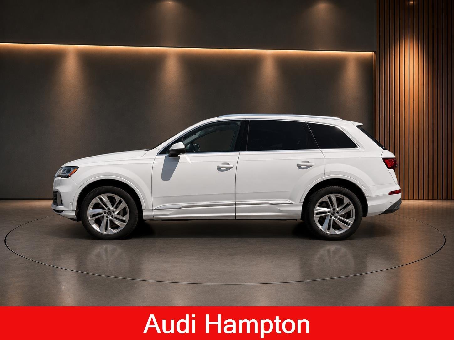 Used 2023 Glacier White Metallic Audi Premium Plus image 7
