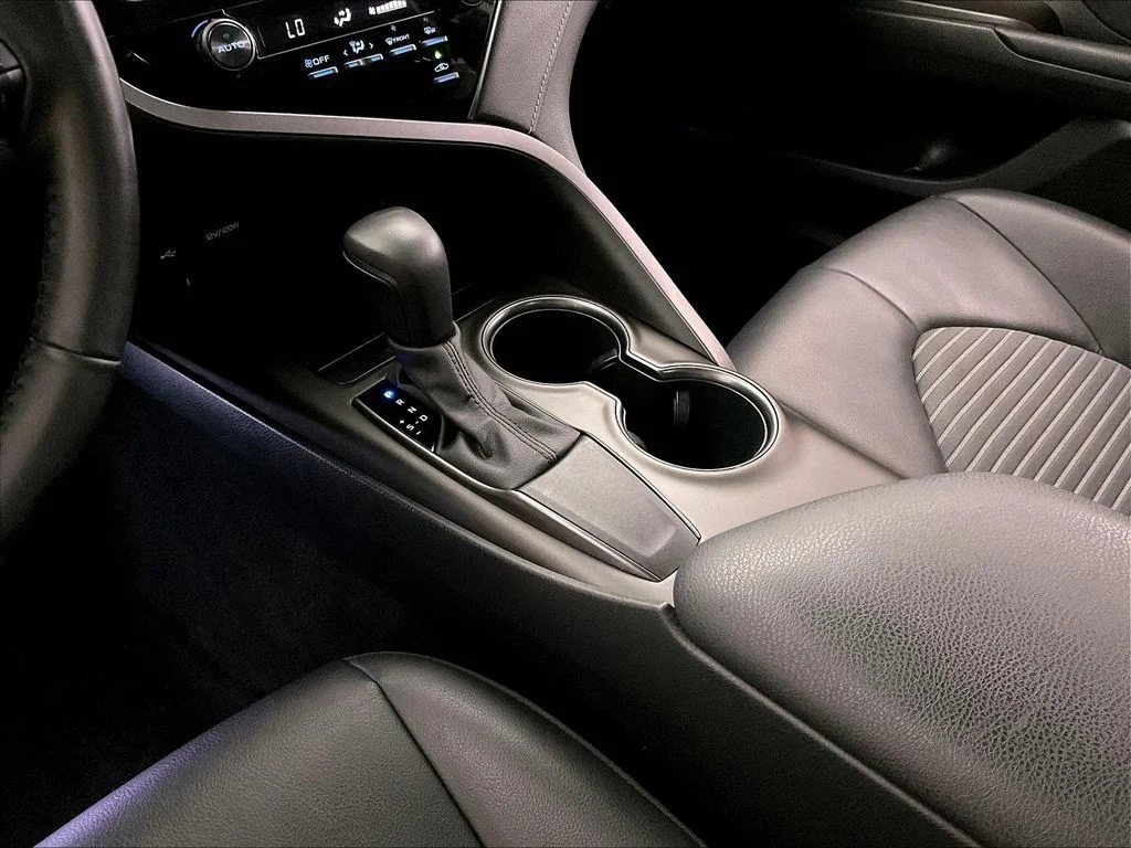 Certified Used 2021 White Toyota SE Nightshade image 19