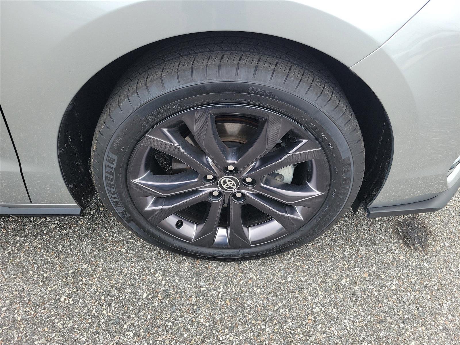 Used 2025 Celestial Silver Metallic Toyota XSE image 6