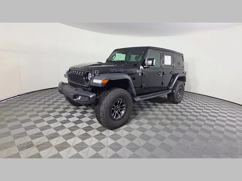 Used 2026 Black Clearcoat Jeep Willys image 48