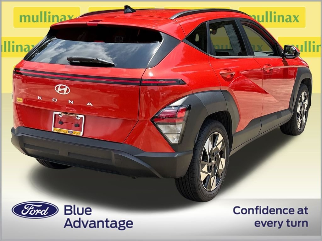 Certified Used 2024 Orange Hyundai SEL image 4
