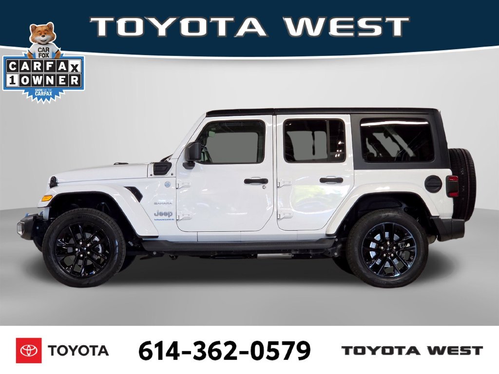 Used 2023 White Jeep Sahara 4xe image 10