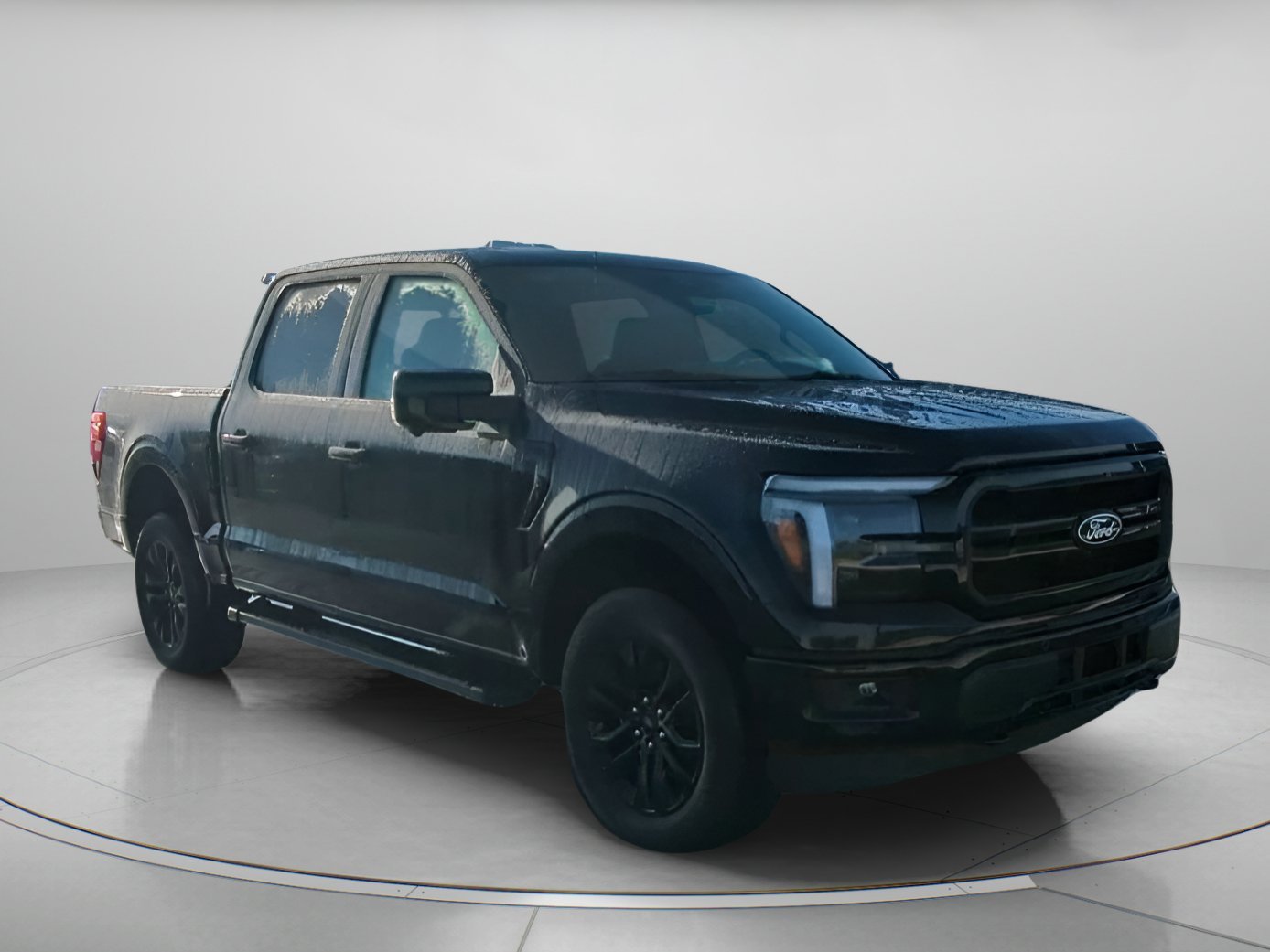 New 2026 Agate Black Metallic Ford Lariat® image 2