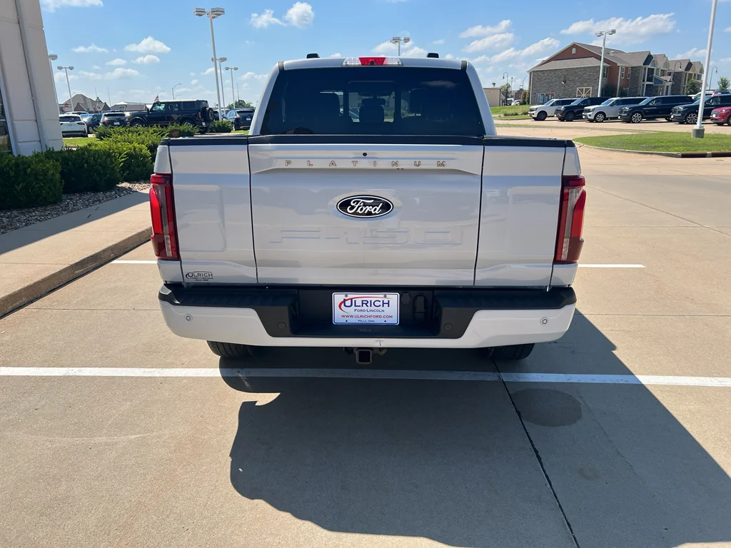 Used 2025 Space White Metallic Ford Platinum image 7