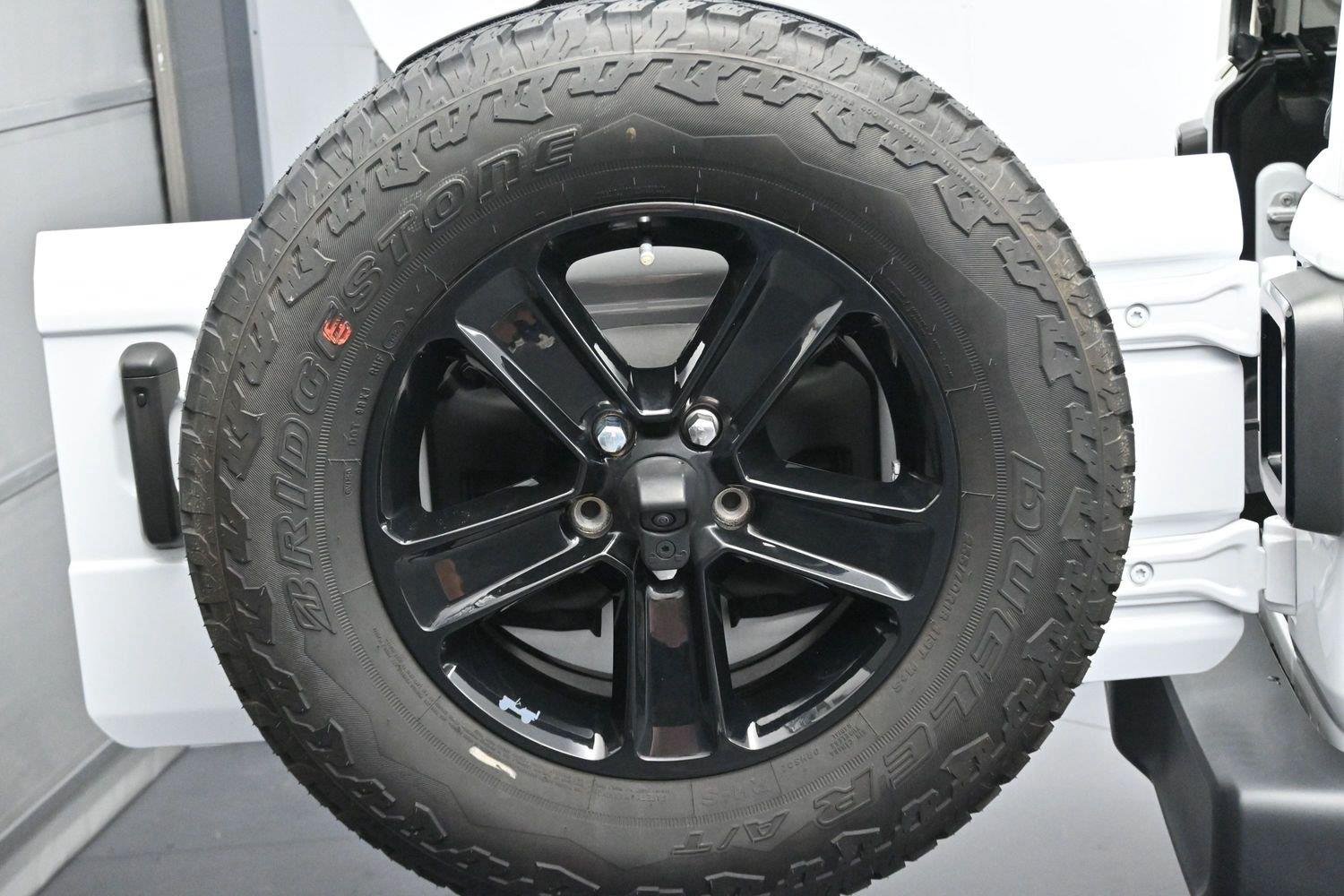 Used 2023 Bright White Clearcoat Jeep Sahara Altitude image 36