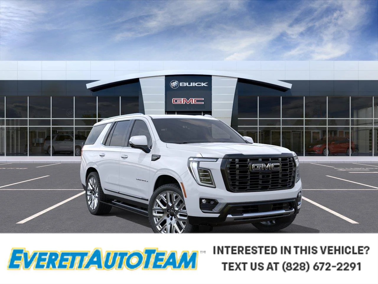 New 2026 Glacier White Tricoat GMC Denali Ultimate image 1
