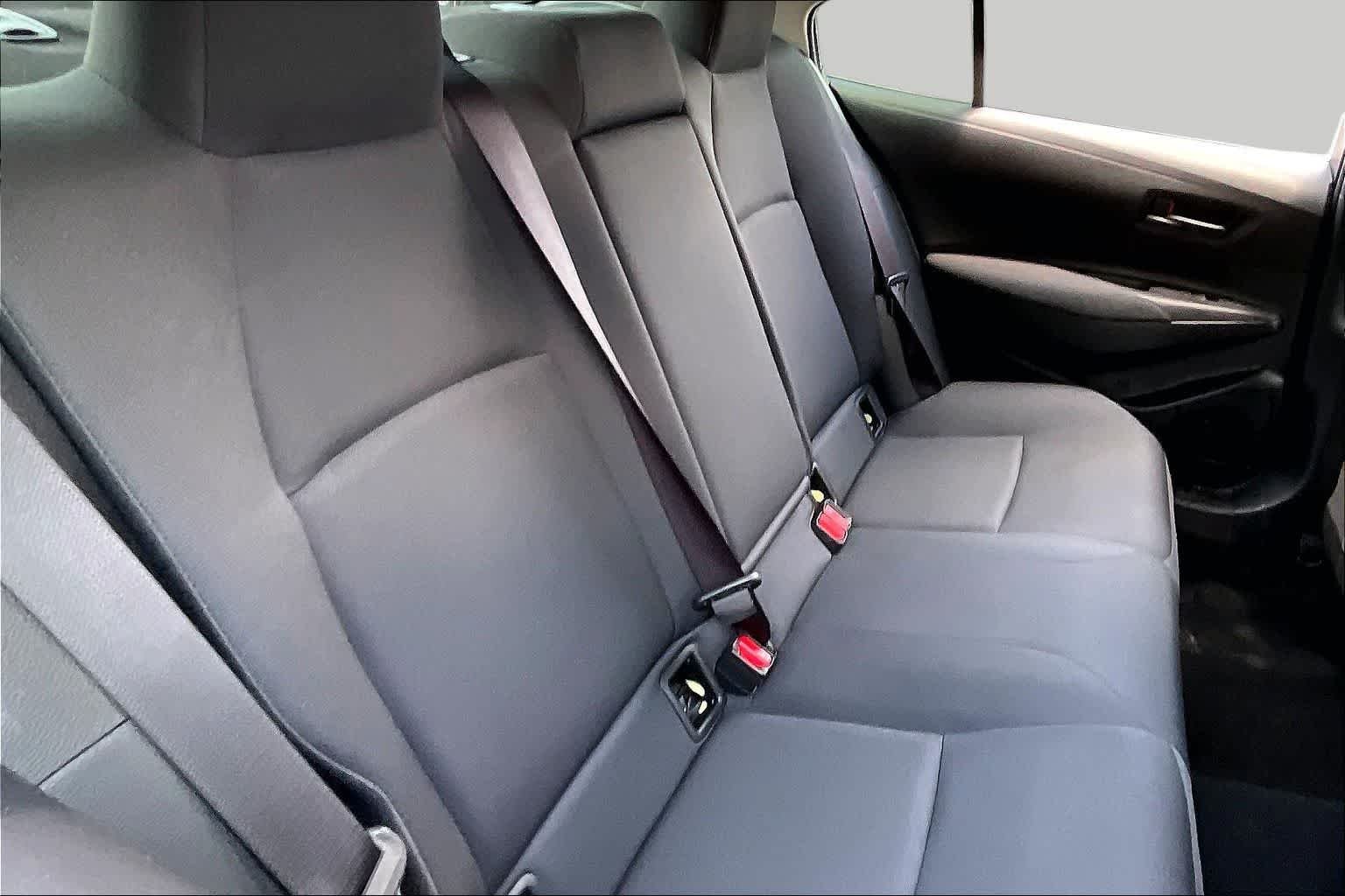 Used 2025 Midnight Black Metallic Toyota Hybrid LE image 18