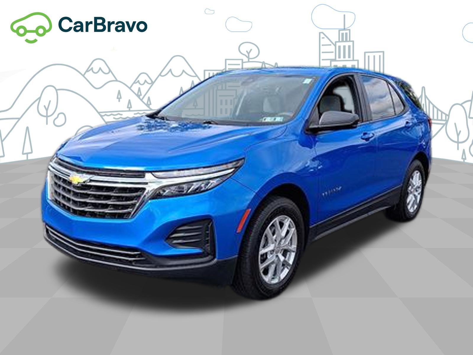 Used 2024 Riptide Blue Metallic Chevrolet LS image 40
