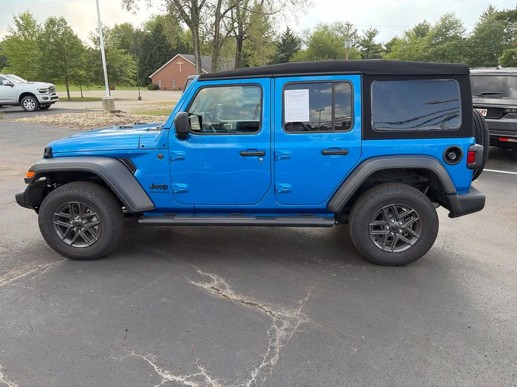 Certified Used 2025 Blue Jeep Sport S image 12