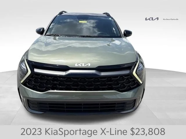 Certified Used 2023 Green Kia X-Line image 3