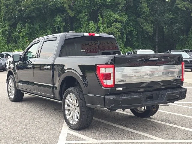 Certified Used 2021 Black Ford Limited image 3