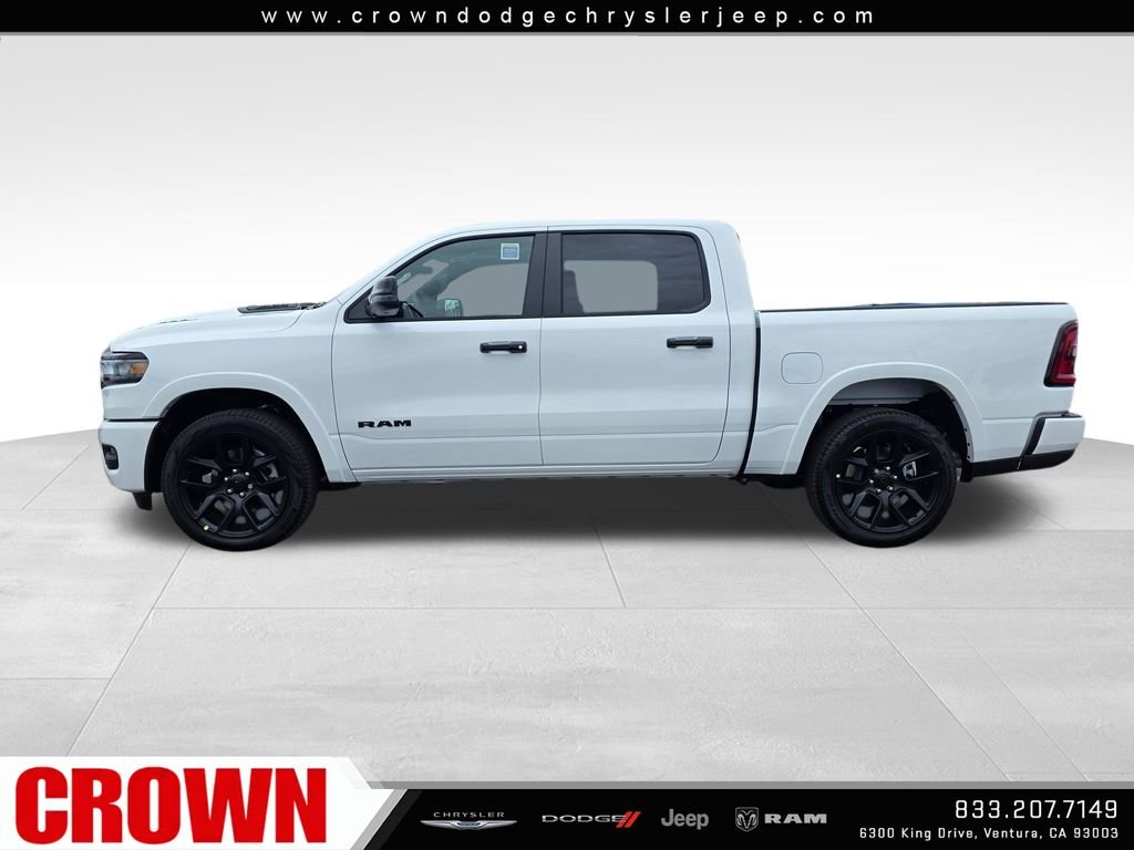 New 2026 Bright White Clear-Coat Exterior Paint RAM Laramie image 8