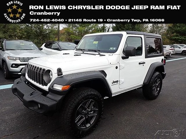 New 2026 Bright White Clearcoat Jeep Sport S image 1
