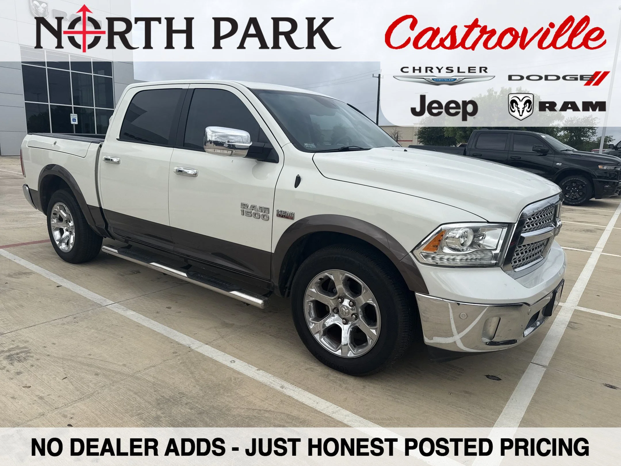 Used 2018 White Ram Laramie image 1