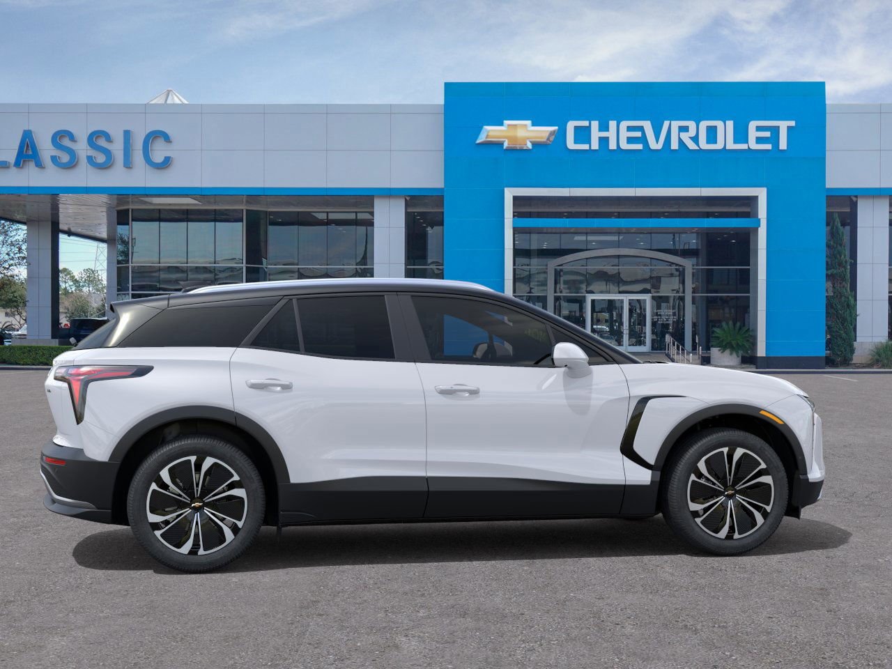 2026 Chevrolet Blazer EV LT White at Classic Elite Chevrolet Hwy 6