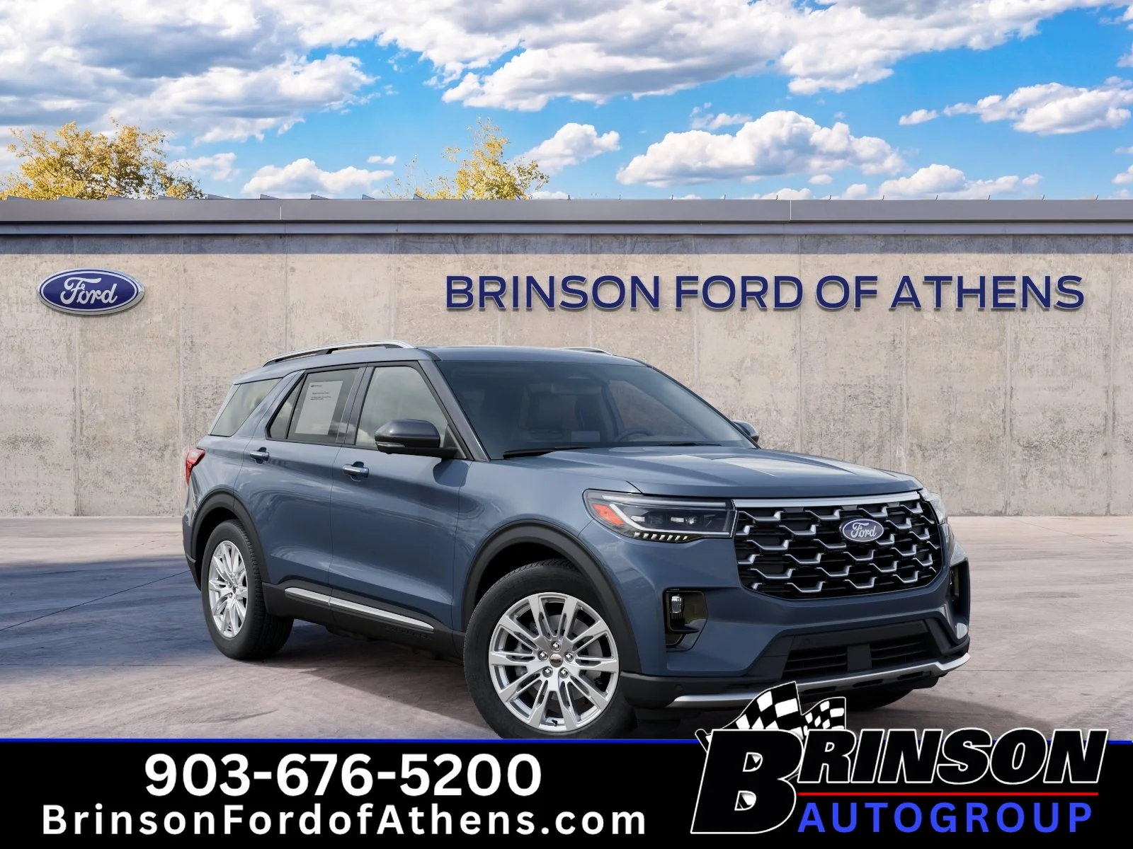 New 2027 Vapor Blue Metallic Ford Platinum™ image 4