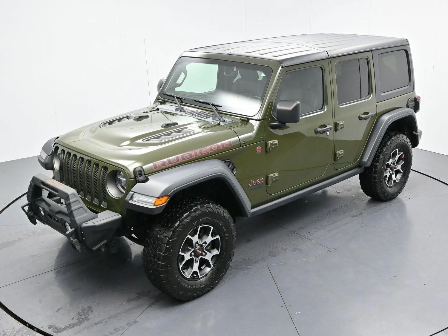 Used 2021 Sarge Green Clearcoat Jeep Unlimited Rubicon image 39