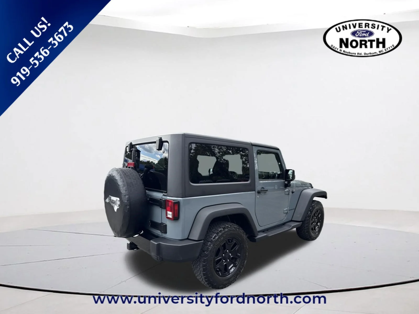 Used 2015 Anvil Clearcoat Jeep Willys Wheeler image 7
