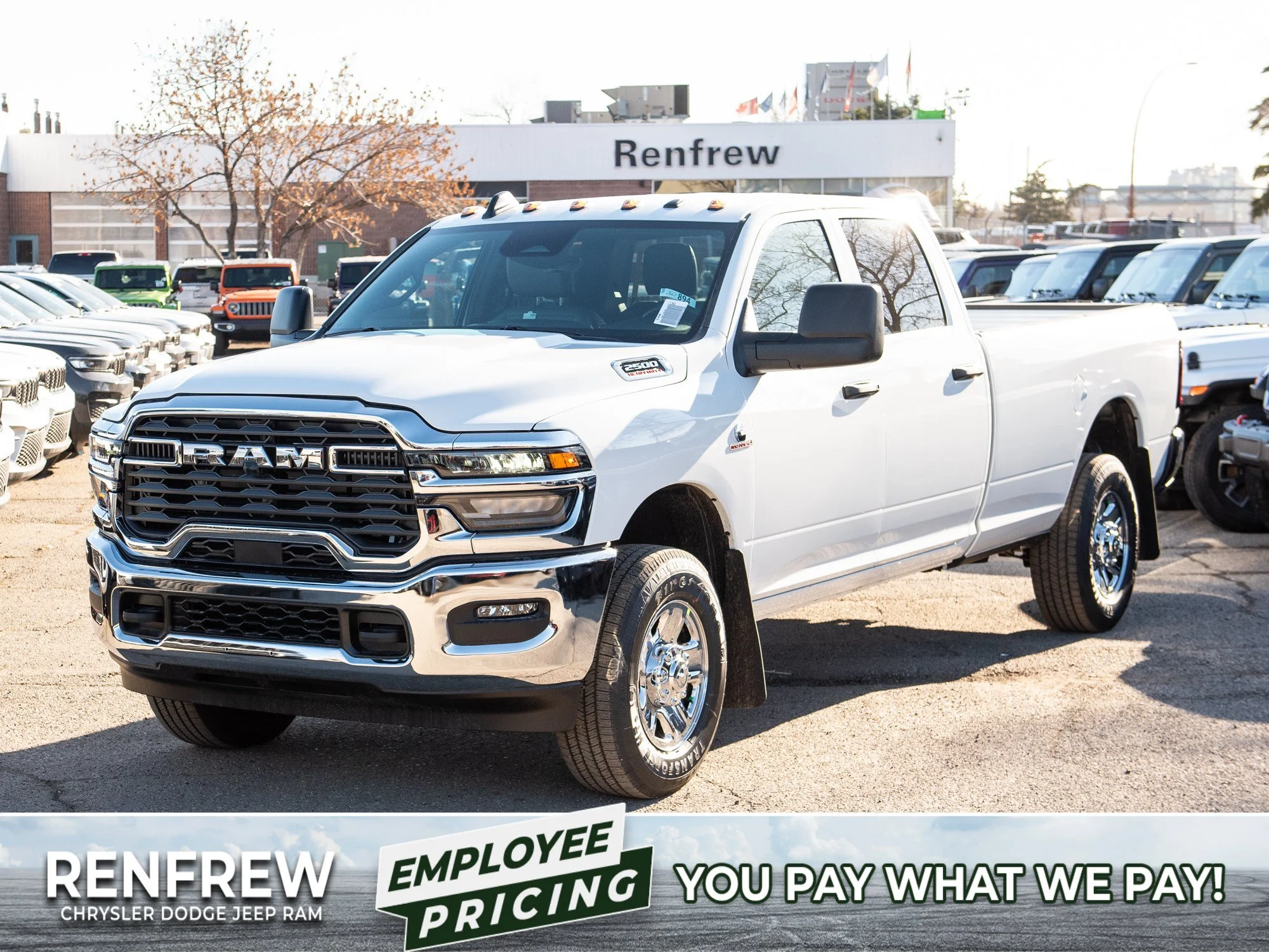 New 2026 White RAM Tradesman* image 1