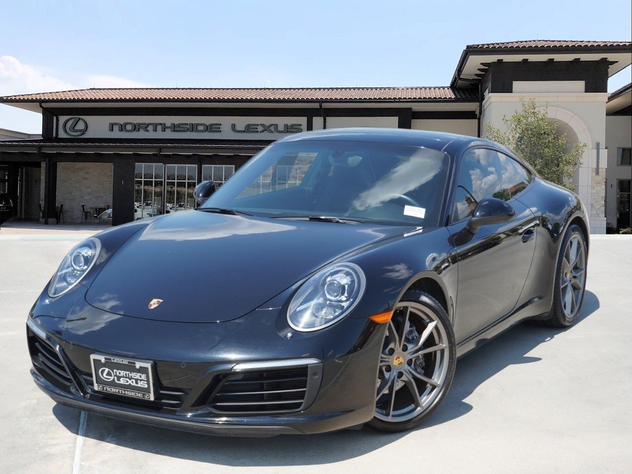 Used 2017 Black Porsche Carrera image 1