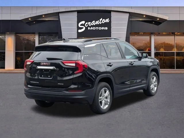 Used 2023 Ebony Twilight Metallic GMC SLE image 5