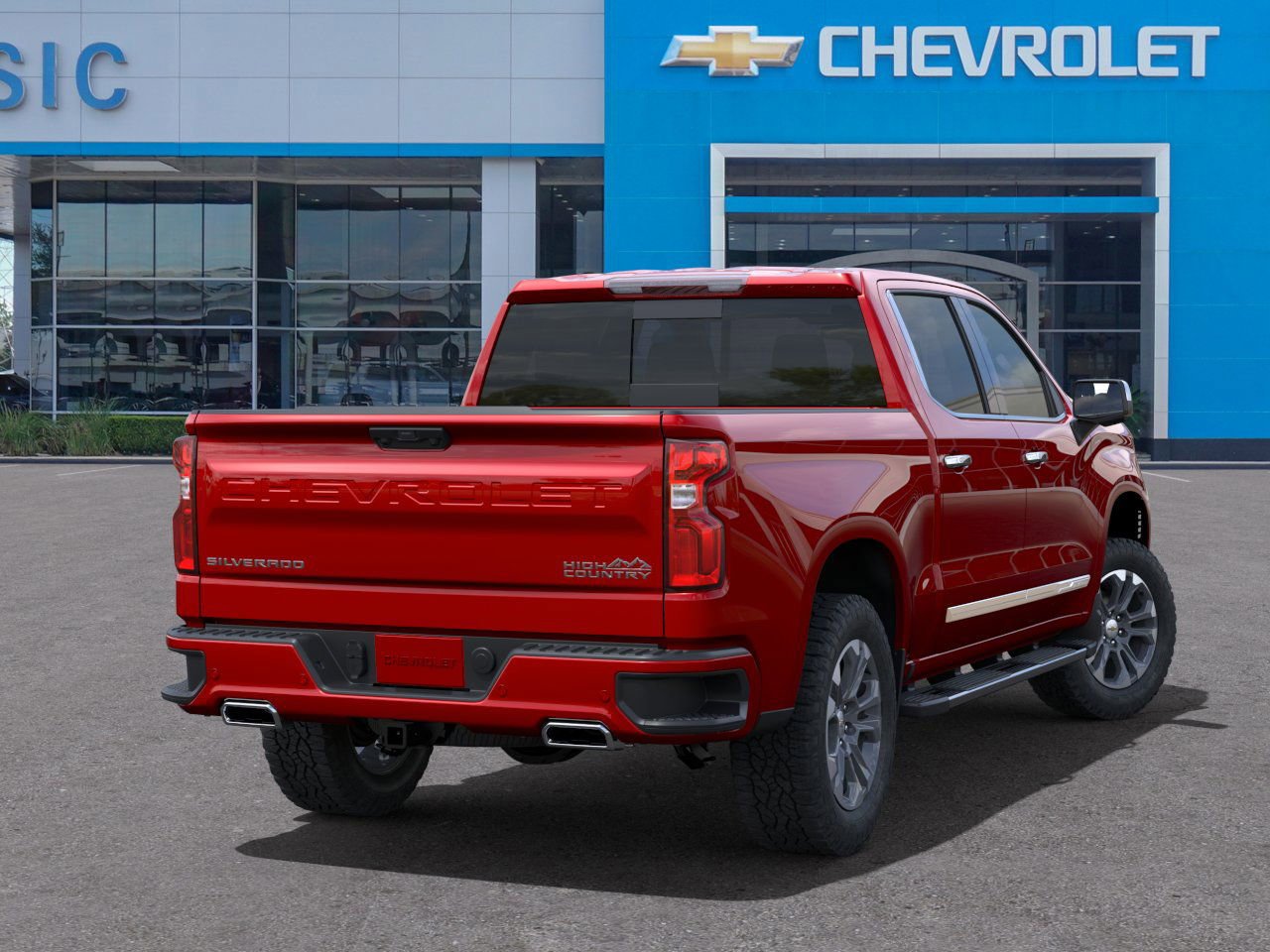 2025 Chevrolet Silverado 1500 High Country Red at Classic Elite Chevrolet Hwy 6