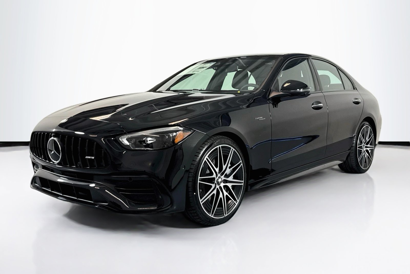 New 2026 Obsidian Black Metallic Mercedes-Benz AMG® C 43 image 1