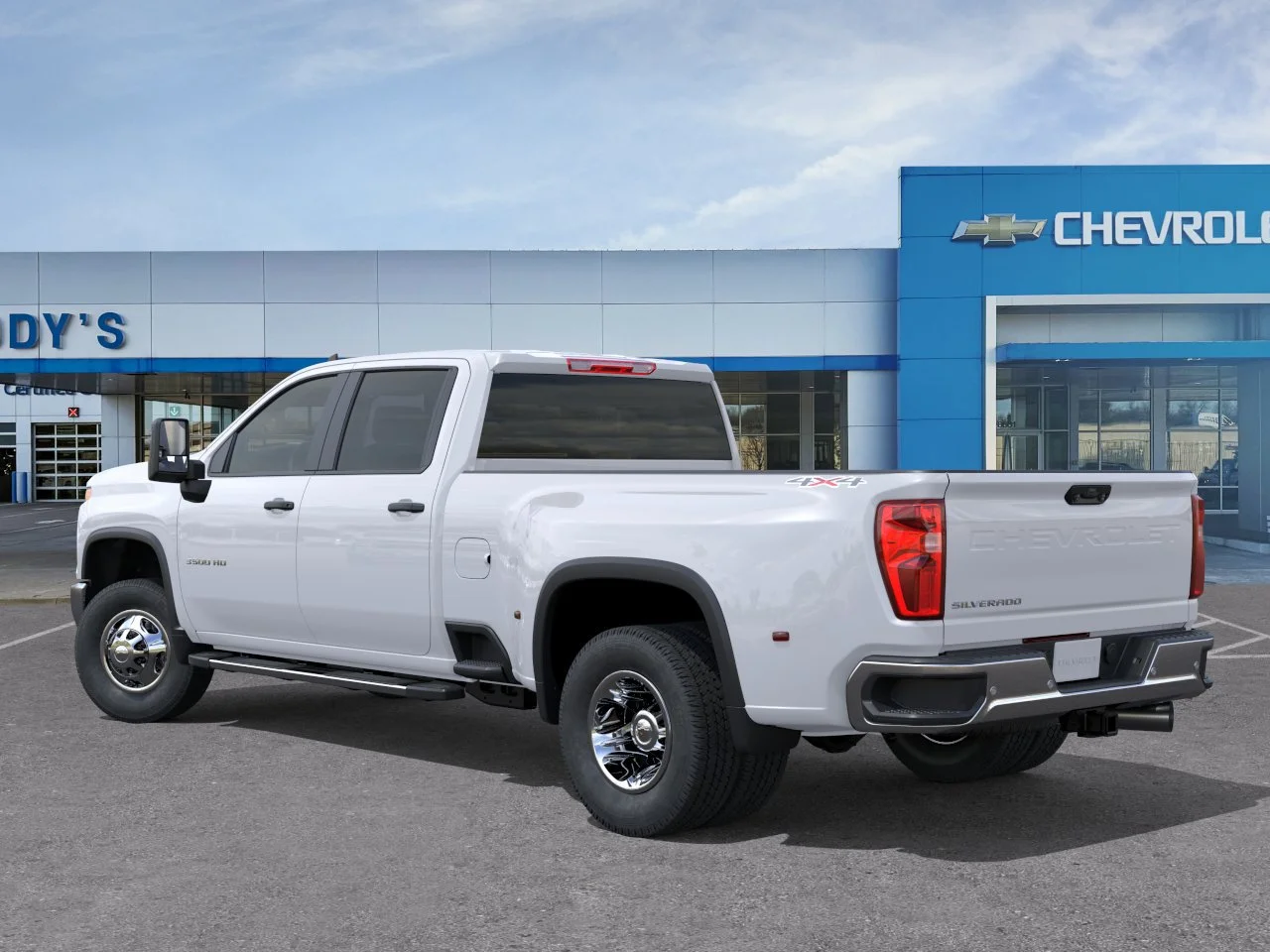 New 2026 Summit White Chevrolet Work Truck image 3