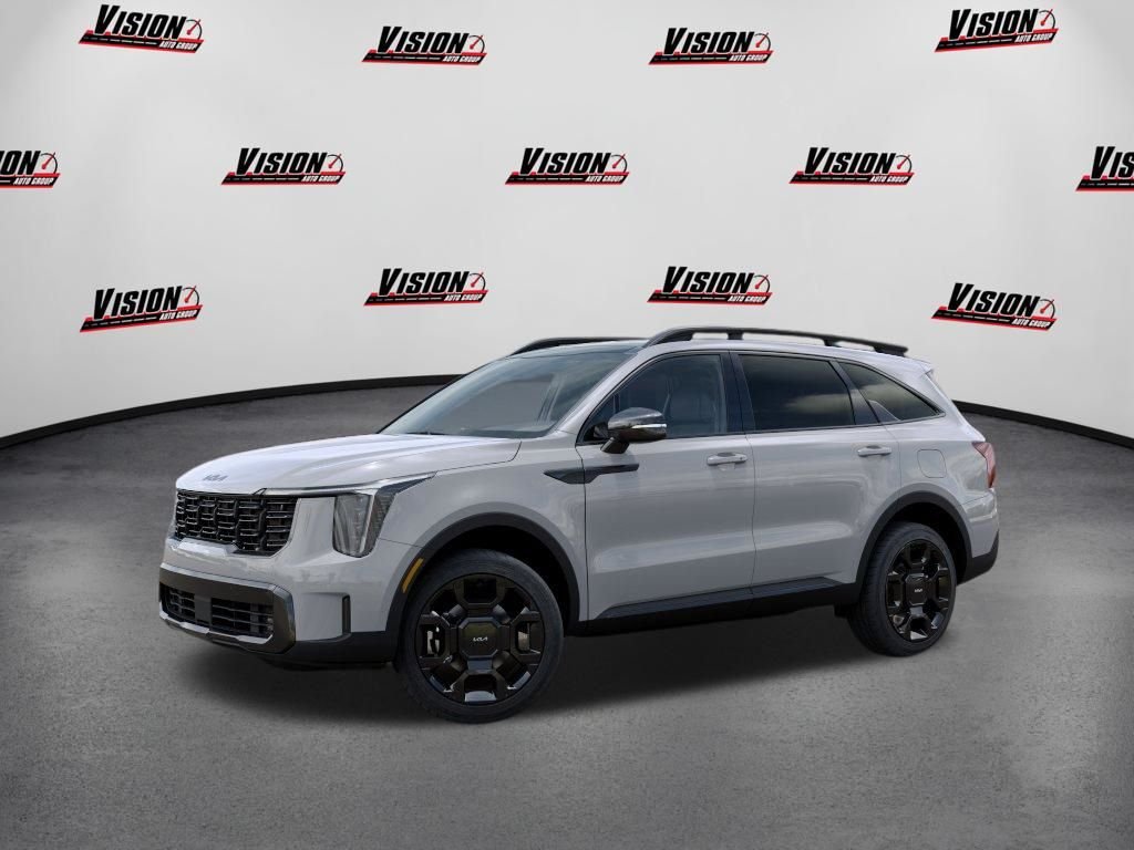 New 2026 Wolf Gray Kia X-Line EX AWD image 3