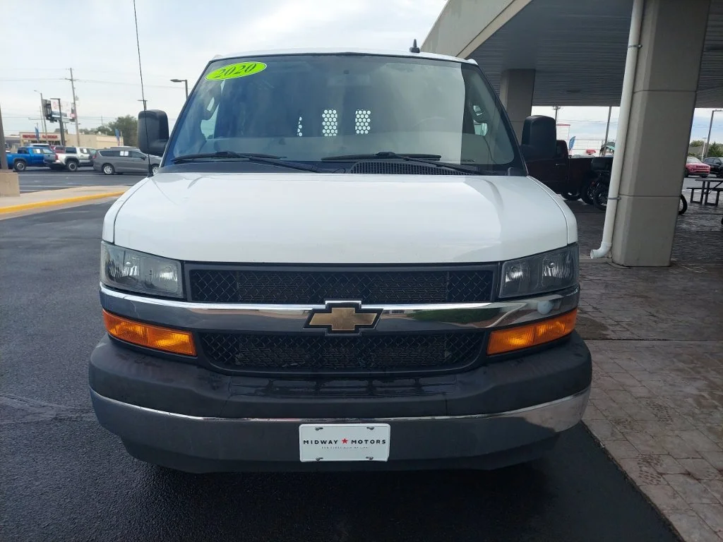 Used 2020 Chevrolet Express Cargo Work Van with VIN 1GCZGGFG9L1208313 for sale in Hutchinson, KS