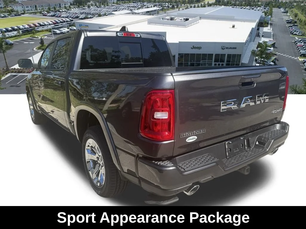 New 2026 Granite Crystal Metallic Clearcoat RAM Big Horn/Lone Star image 6