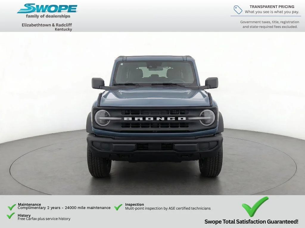 Used 2025 Azure / Gray Metallic Ford Big Bend image 7