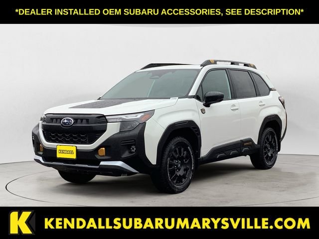 New 2026 CRYSTAL WHITE PEARL Subaru Wilderness image 1